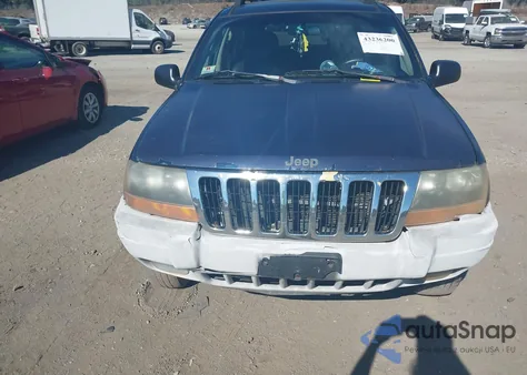 2002 Jeep Grand Cherokee Sport из США, поврежденный, VIN 1J4GW38N22C193634